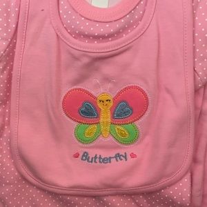 Baby girl butterfly 🦋 onesie set